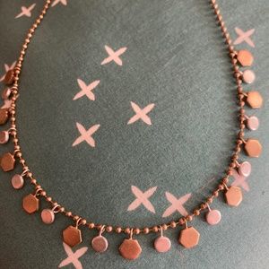 Gold and Silver Toned Necklace